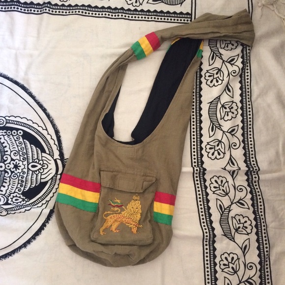 Rasta hobo hippie bag