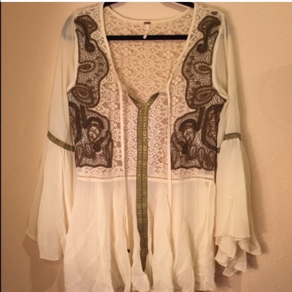 Free People Bell Sleeve Tunic