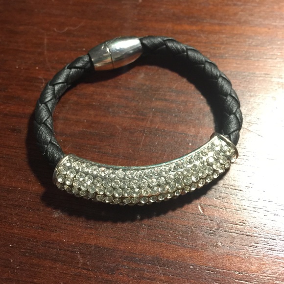 💕SOLD💕 Black Rope Diamond Bracelet