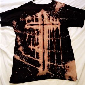 custom bleached shirts