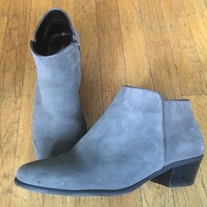 Crown Vintage Gray Suede Bootie
