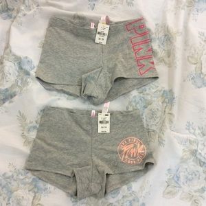 2 Vs Pink Boyshorts