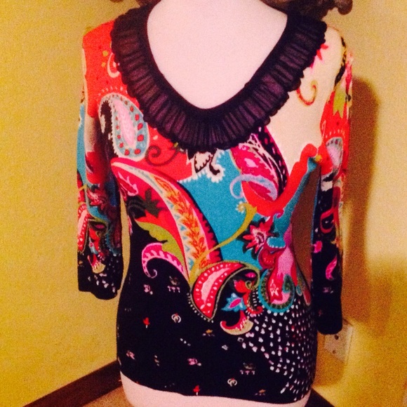 ✅Lightweight V-Neck Colorful Cool Sweater✅ - Picture 1 of 4