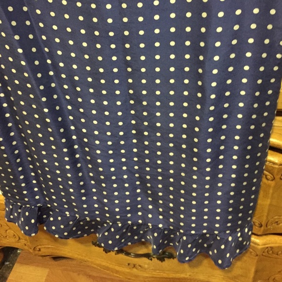 Blue polka dot dress - Picture 3 of 3