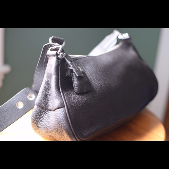 Dark Chocolate Brown Prada Shoulder Bag