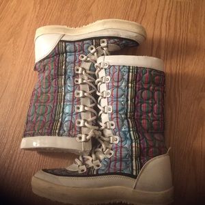 Coach winter snow boots-excellent used condition!