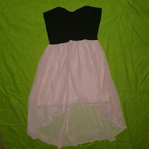 Strapless dress