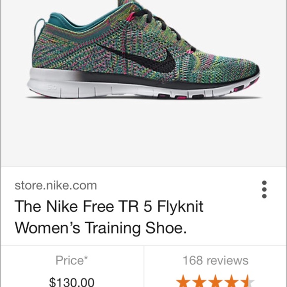 Brand New Display Women's Niike Free Flyknit 5.0TR - Picture 2 of 4