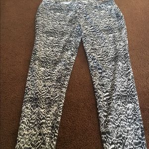 Black n white Jeggings Size XL (16-18)