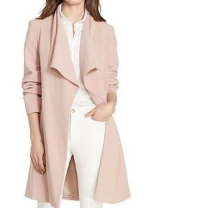 Ralph Lauren Belted Drape Front Coat