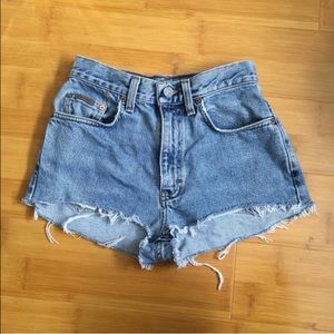 Vintage Calvin Klein High Waisted Shorts