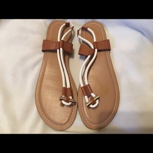 Nine West Fabiola White Sandal