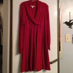 Cherry 🍒 red sweater dress