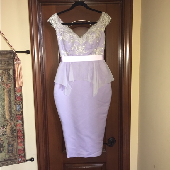 Custom Made Midi Gown Only Worn Once - image 2