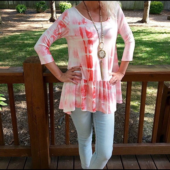 Stunning blush hi lo ruffle top! PARTY SPECIAL!!💃 - Picture 2 of 4