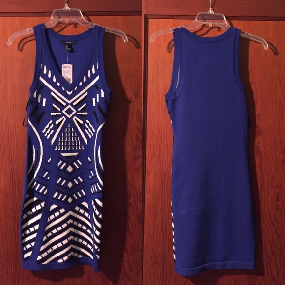 Blue Forever 21 Bodycon Dress