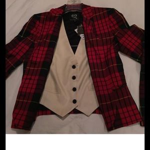 Alexander McQueen Tartan Blazer by MCQ by A McQ