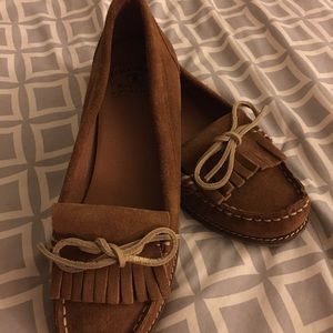 Lucky Brand Suede Moccasin Loafers