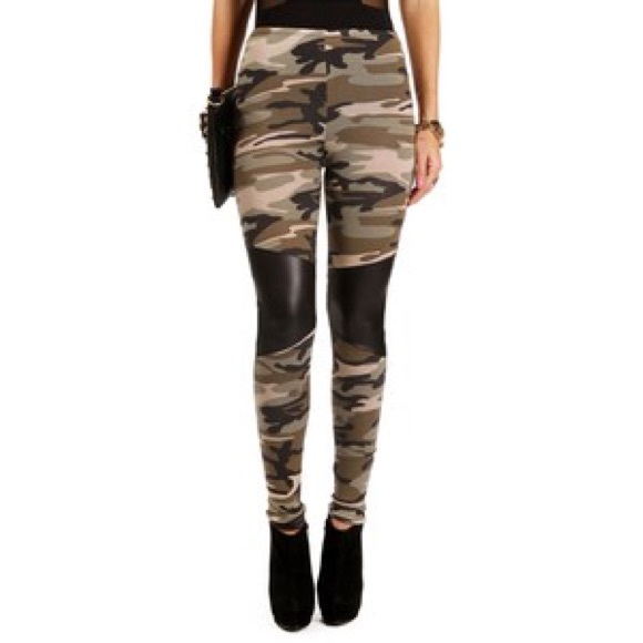 Camo leggings