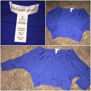 🔷Royal blue crop top🔷