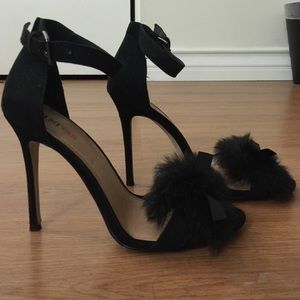 Sexy lingerie style heels