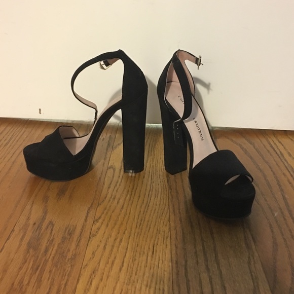 Chinese Laundry black heels