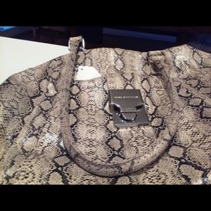 Dana Buchman Snake Skin Pattern Bag