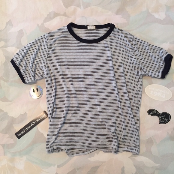 Brandy Melville Striped Crop