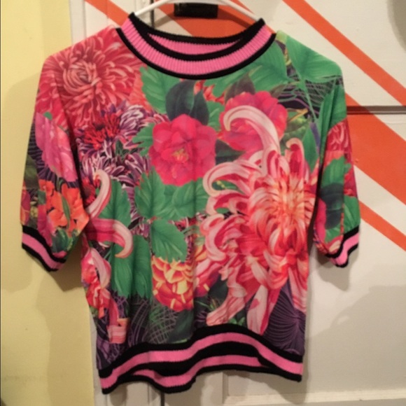 Boohoo Jersey floral print