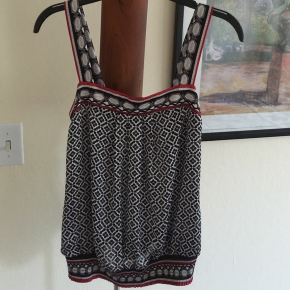 White House Black Market Tops - Silky camisole top, adjustable straps, size S/M