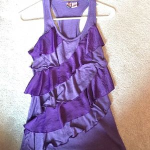 Purple tank top