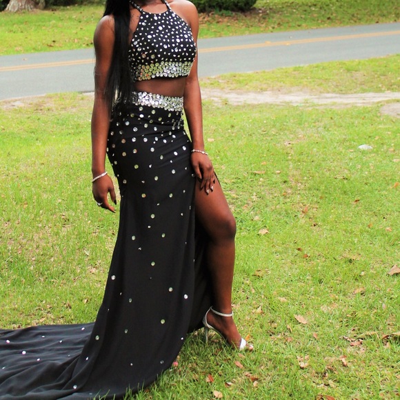 Two-piece Prom dress