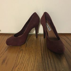 Maroon Steve Madden heels