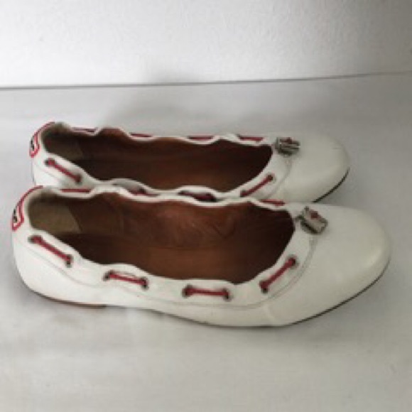 SOLD---HUNTER flats- leather and amazingly cute - Picture 4 of 5