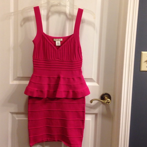 Arden B peplum dress