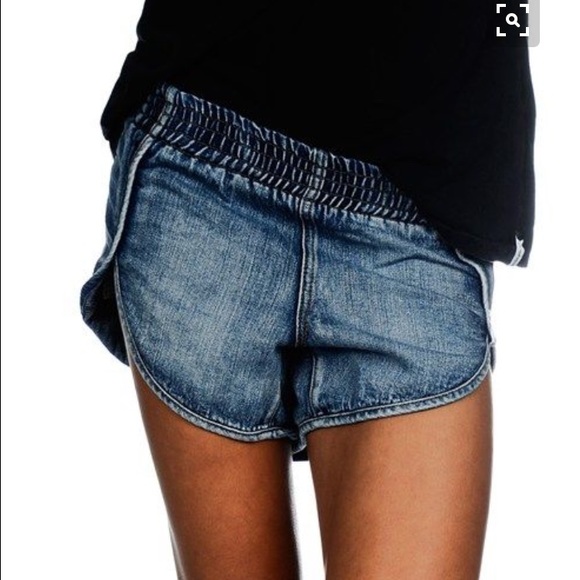 Ranbeeri Denim Jogger Shorts