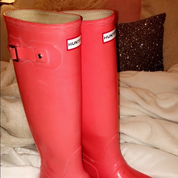 Hunter rain boots