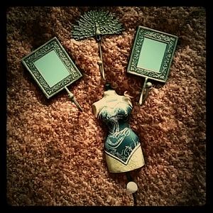 Small Wall Hangers for Necklaces - Set of 4