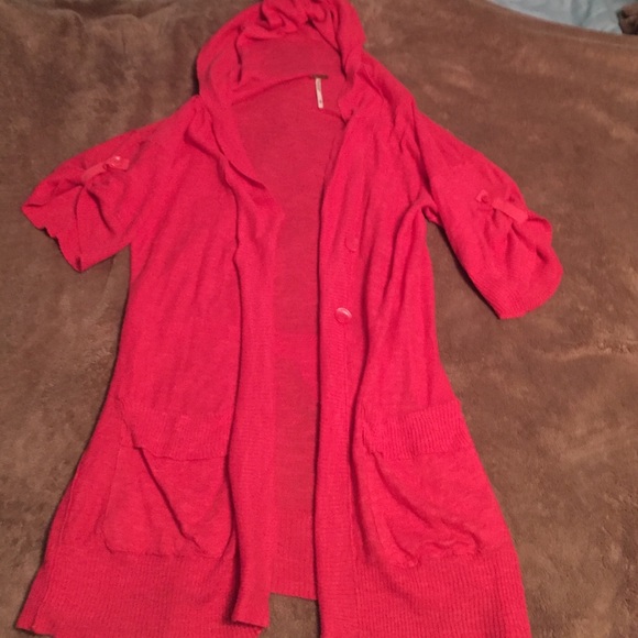 Free people light cardigan