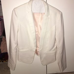 White blazer