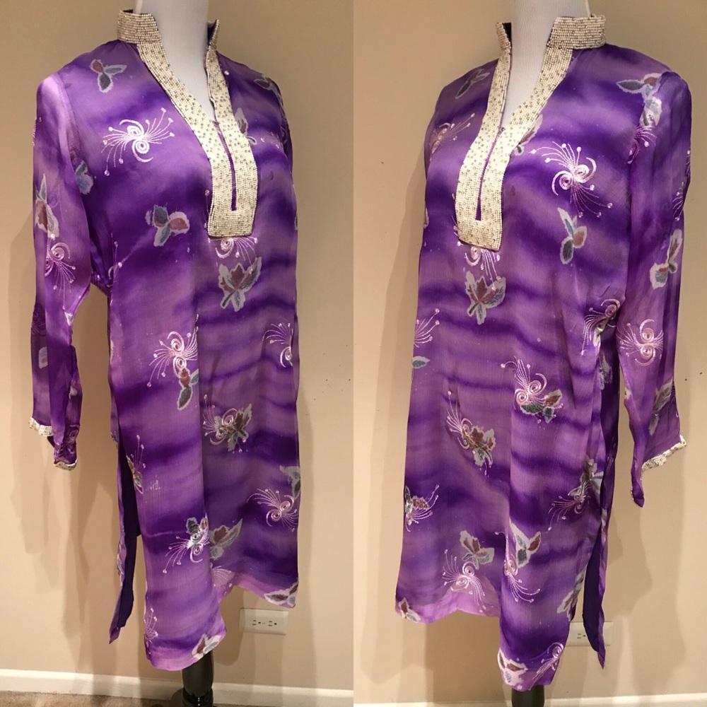 Salwar&Kameez Dress Embroidery Crystals&Pearl