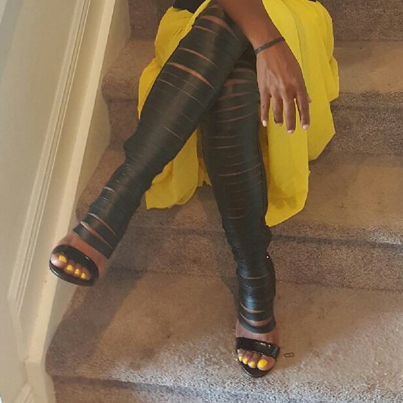 Jeffrey Campbell thigh boots