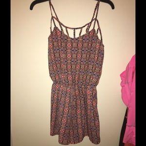 Multicolored romper