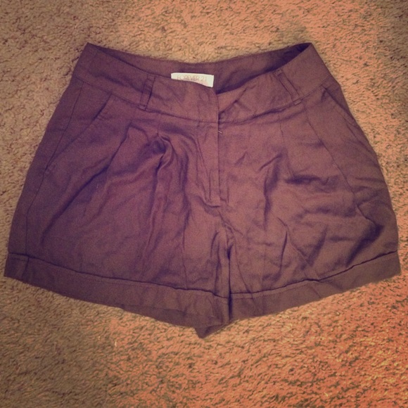 High waisted shorts