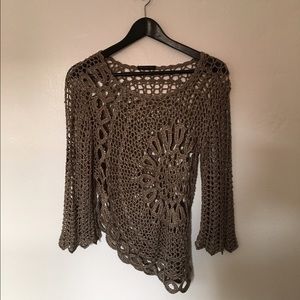 Miracle City Metallic Knit Sweater