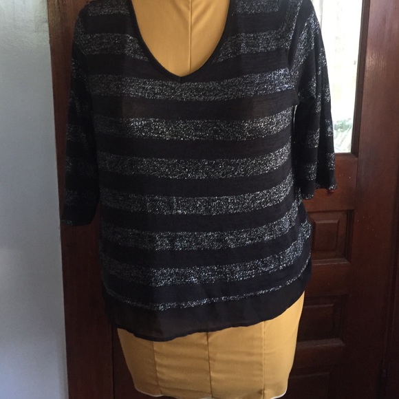 Super thin sparkly sweater