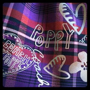 Coach handbag and matching wristlet