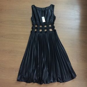 BCBGMAXAZRIA Sexy black cutout dress