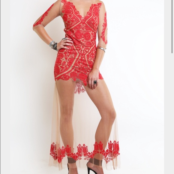 For Love & Lemons Lotus Maxi - Picture 1 of 3