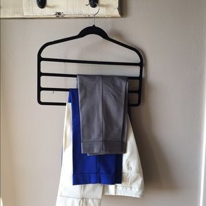 Blue and gray chopped dressed pant bundle